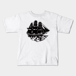 Pirate Ship Kids T-Shirt